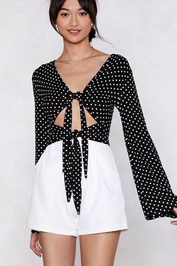Black Polka Dot Dress
