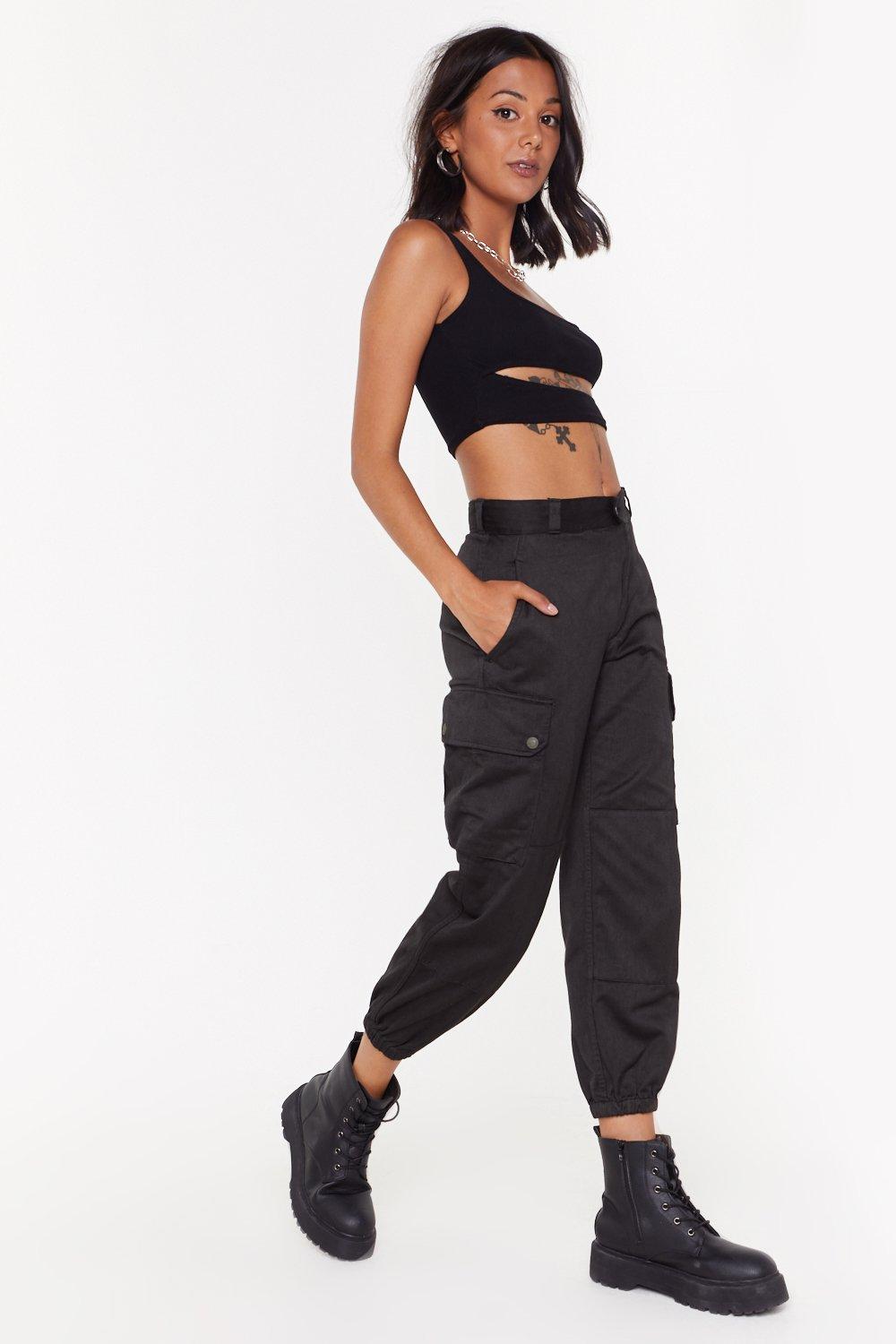 black party pants