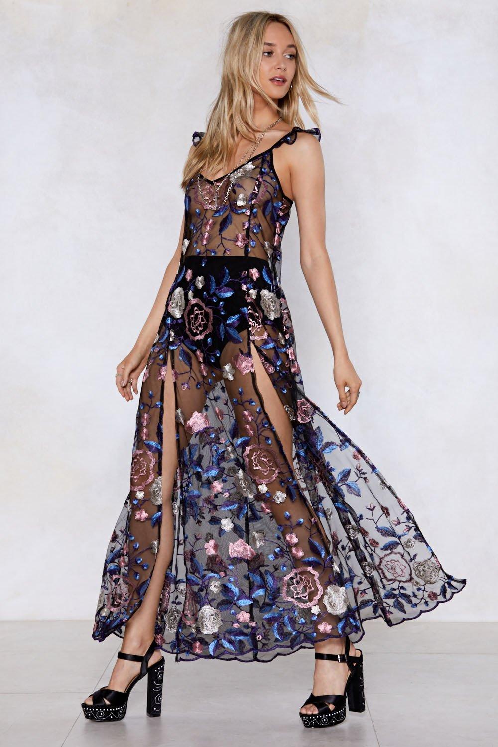 express light blue dress