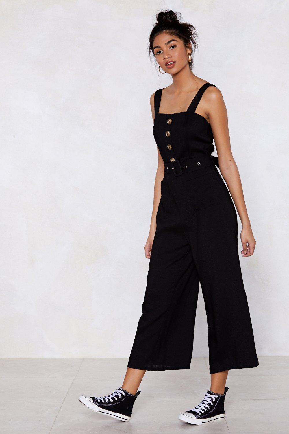 button jumpsuit