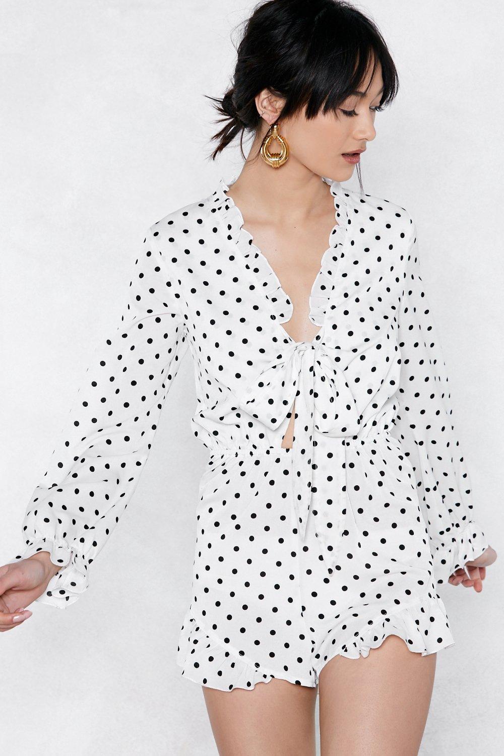 nasty gal polka dot