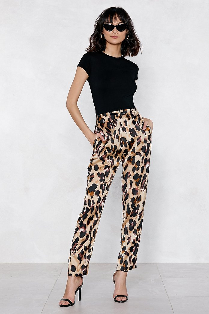 So Fierce Leopard Pants