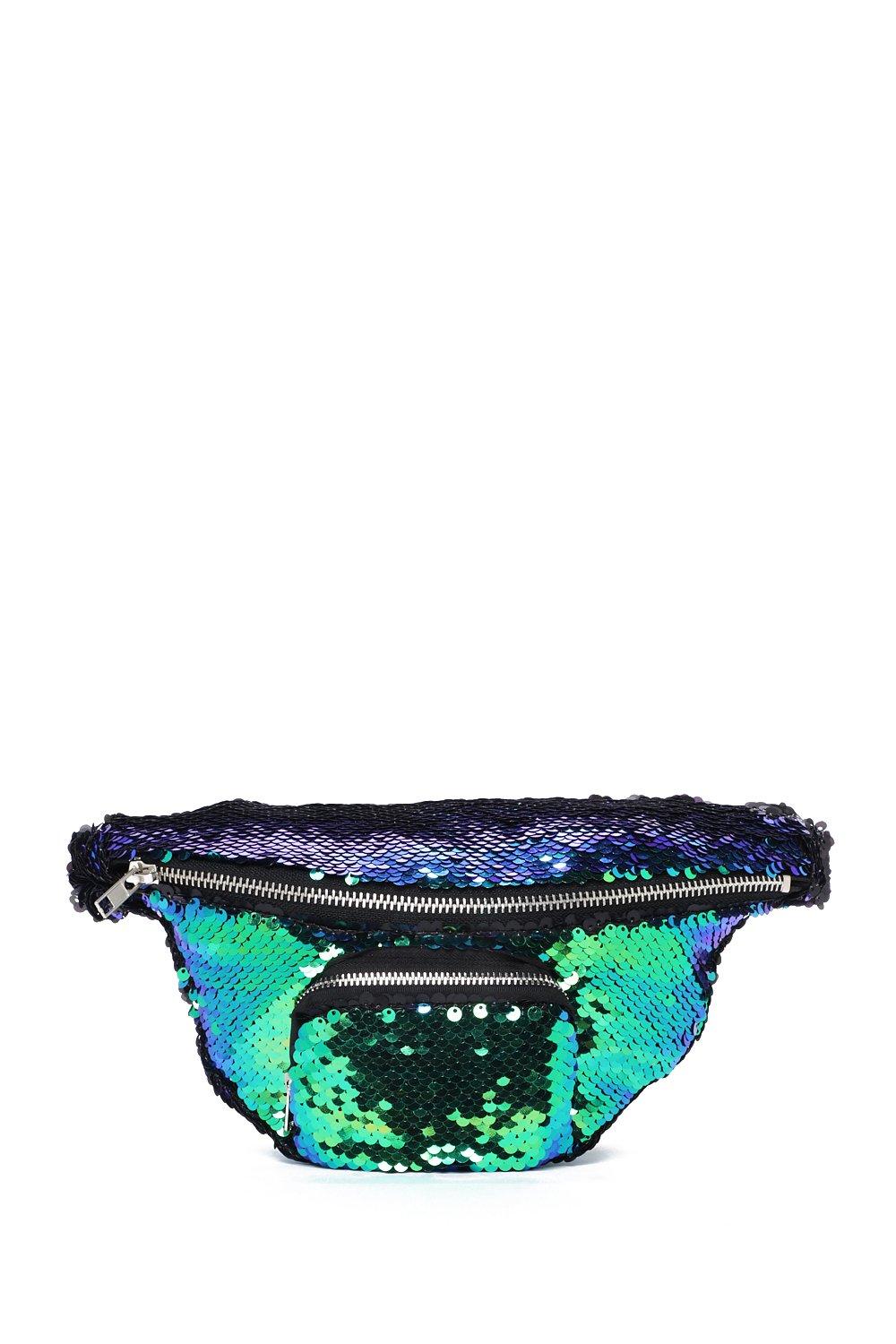sac banane sequin