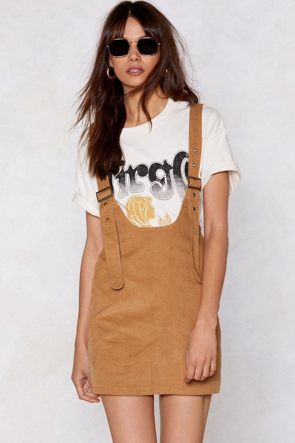 nasty gal pinafore dress