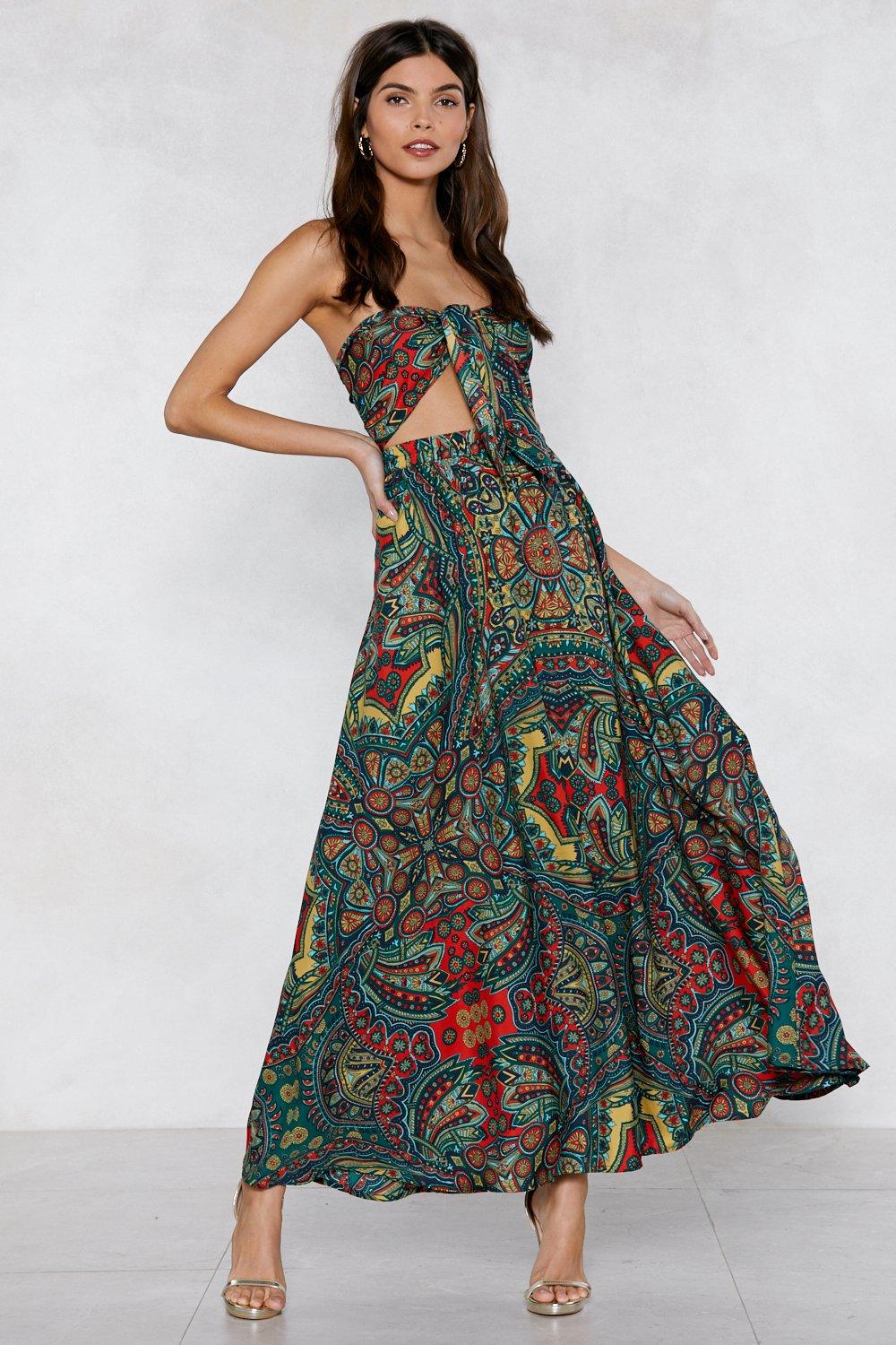 maxi skirt dress