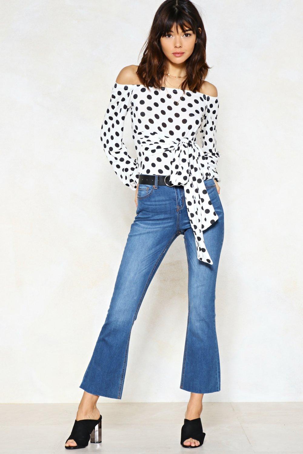 nasty gal flare jeans