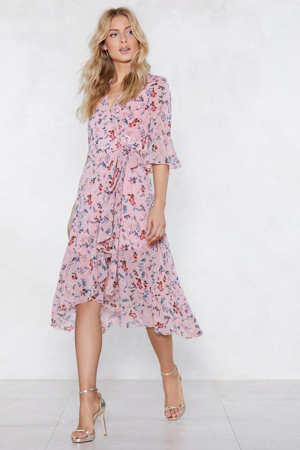 wrap spring dresses