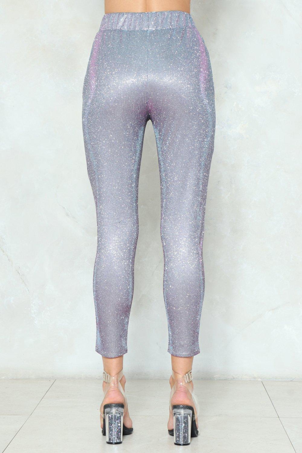 glitter leggings