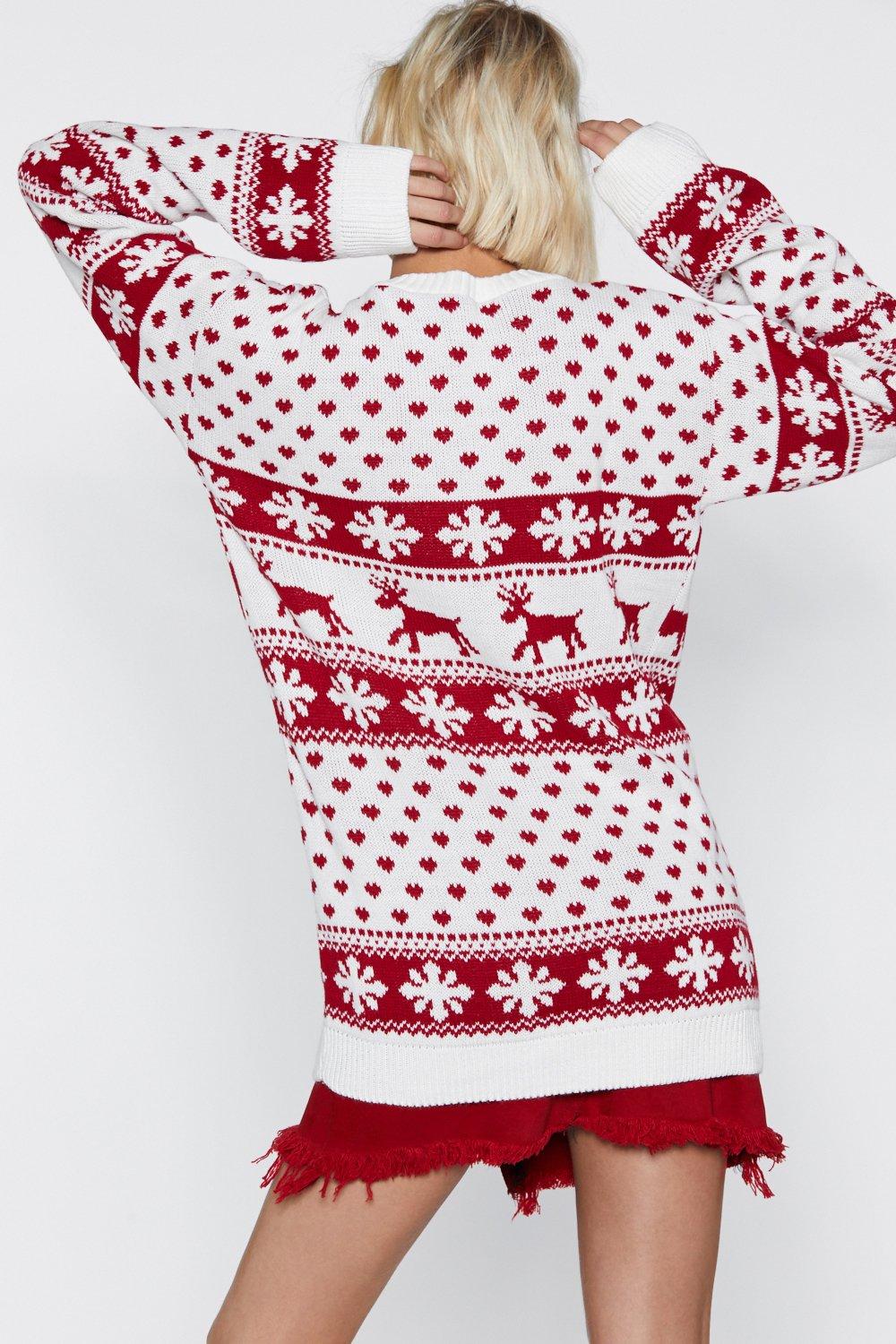 the rock christmas jumper