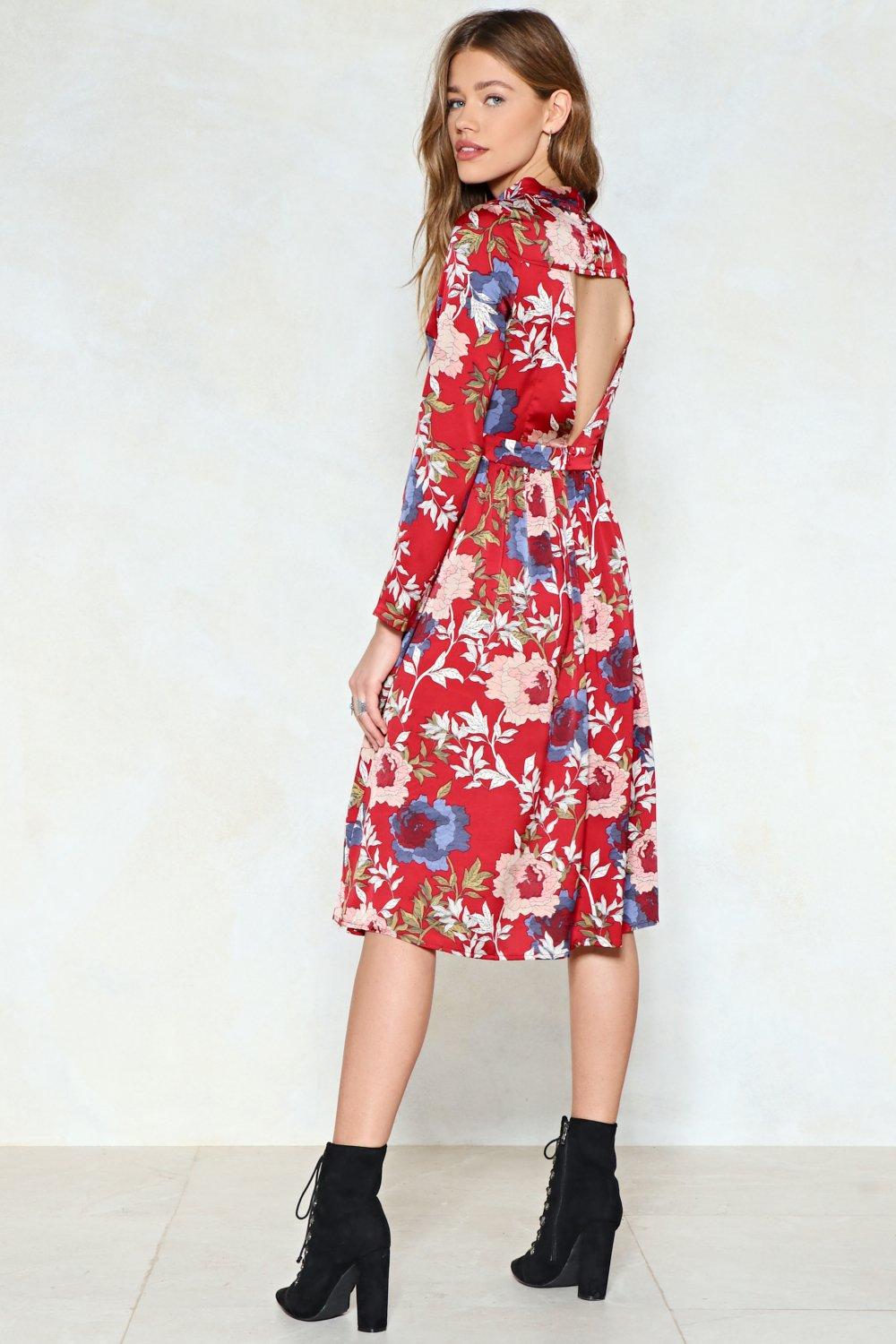 floral garden dress