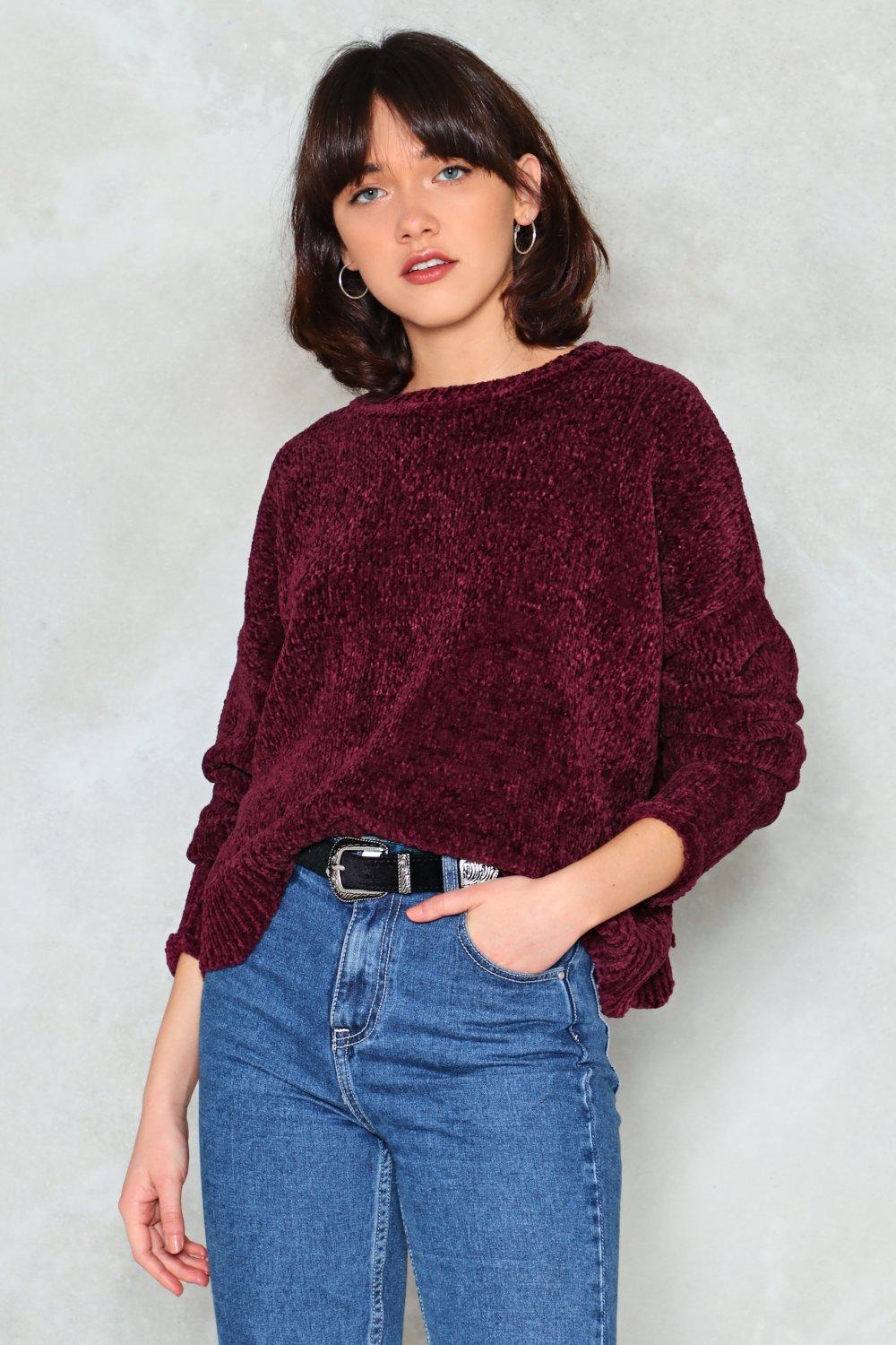 chenille sweater