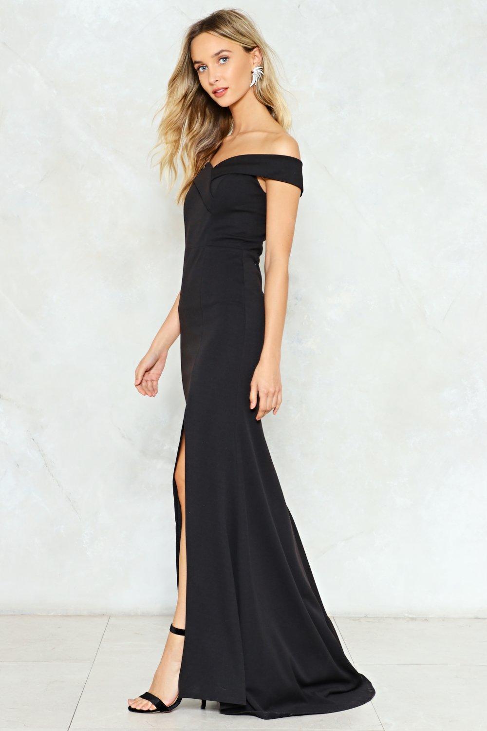 black dress for ball