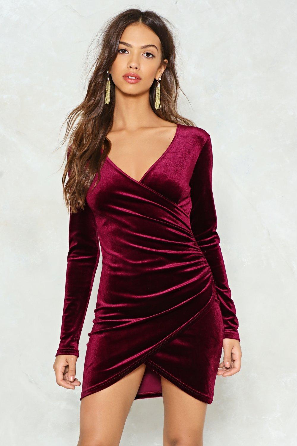 Wine Dress