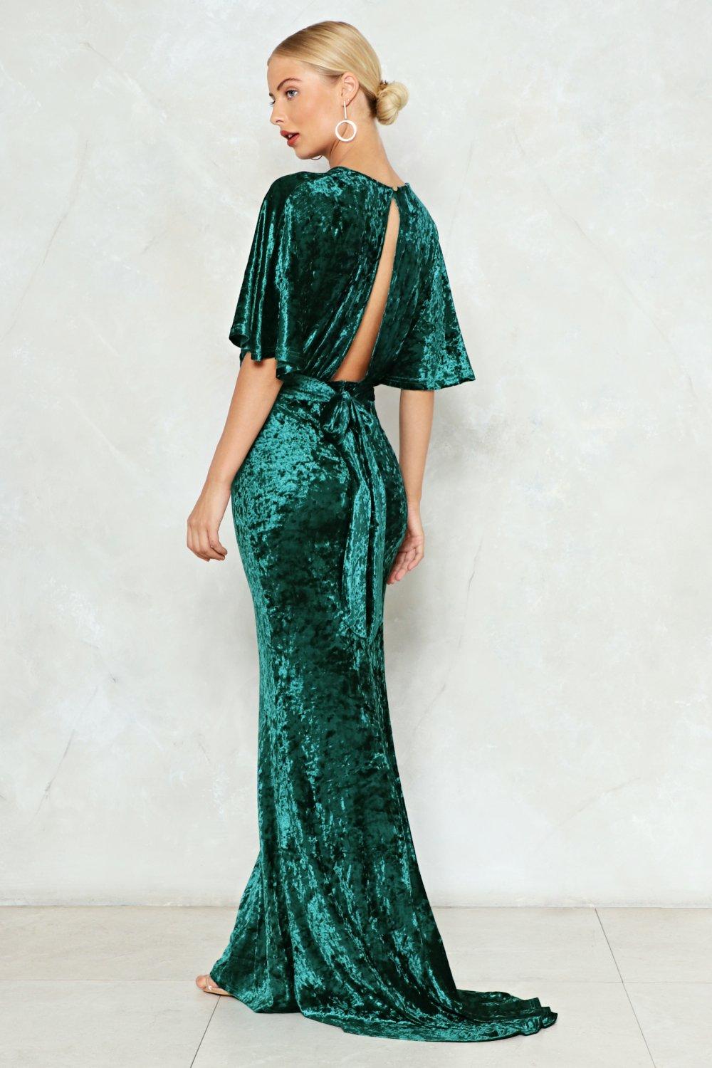 green velvet dress ireland