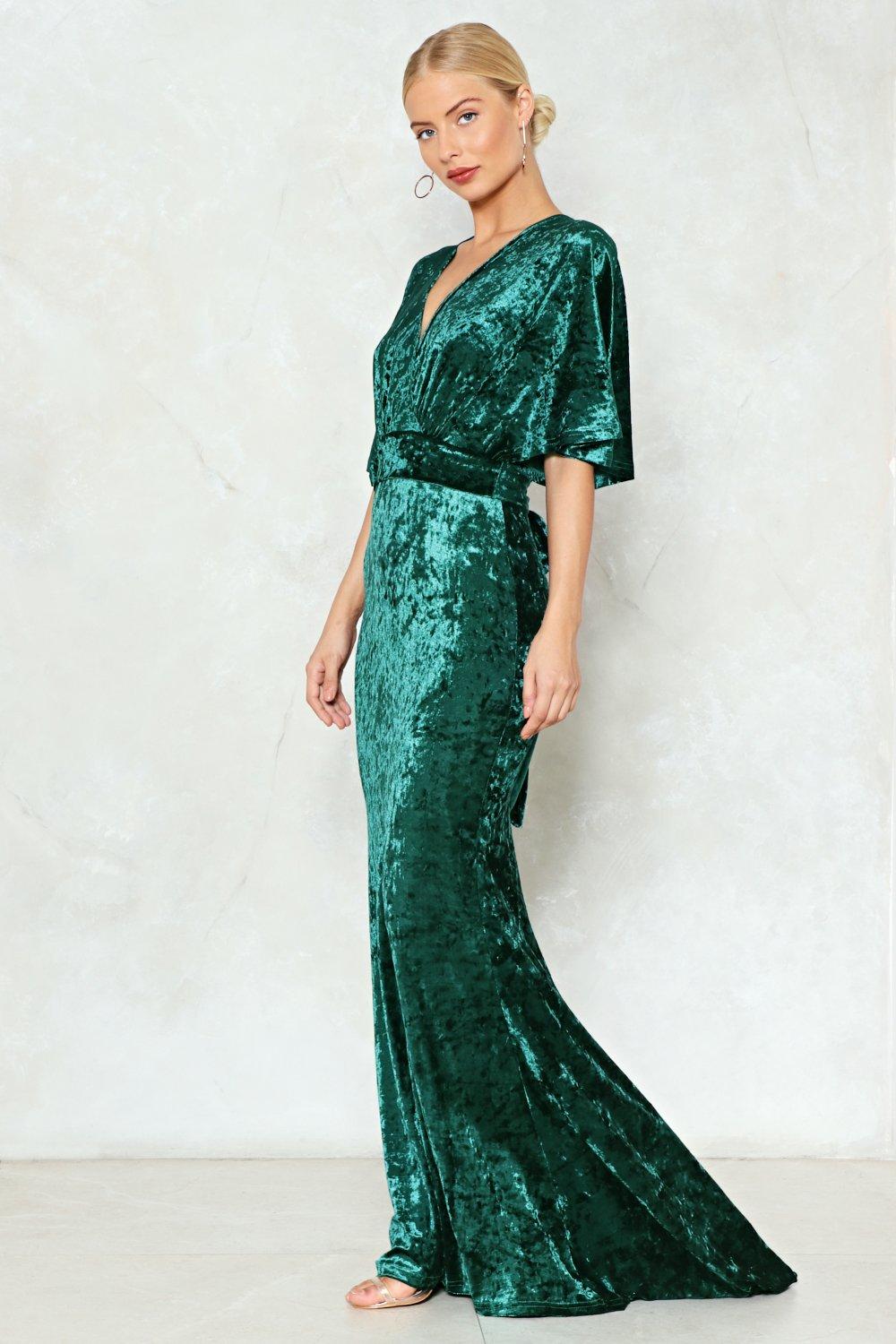 bloomingdales green dress