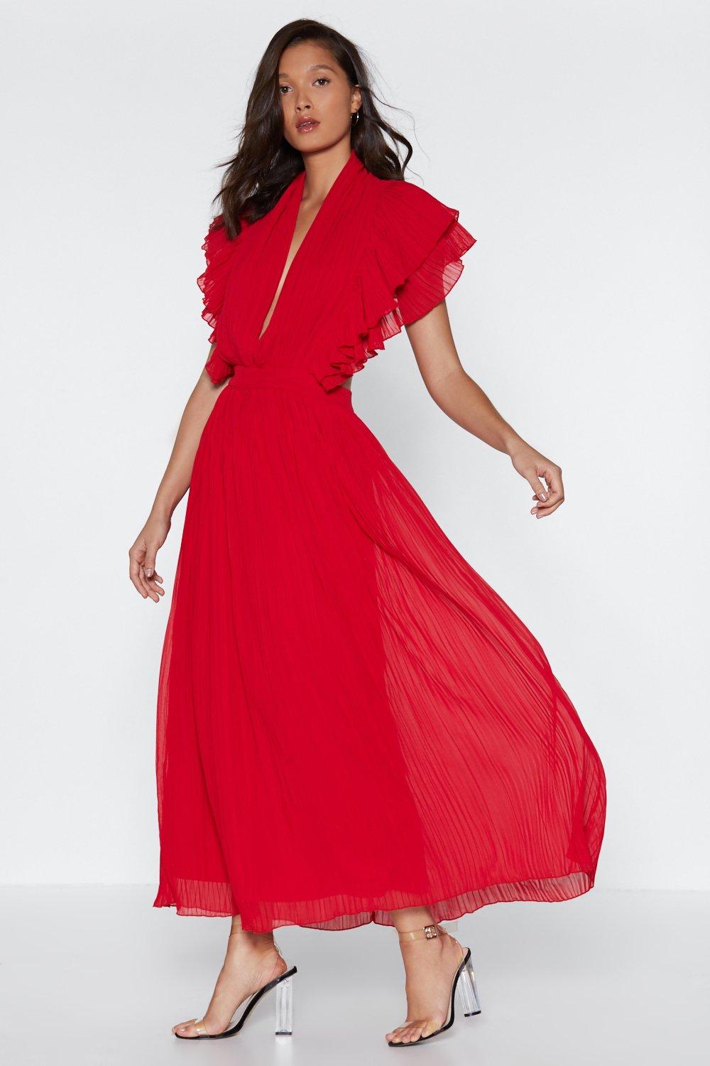 Red Maxi Dress