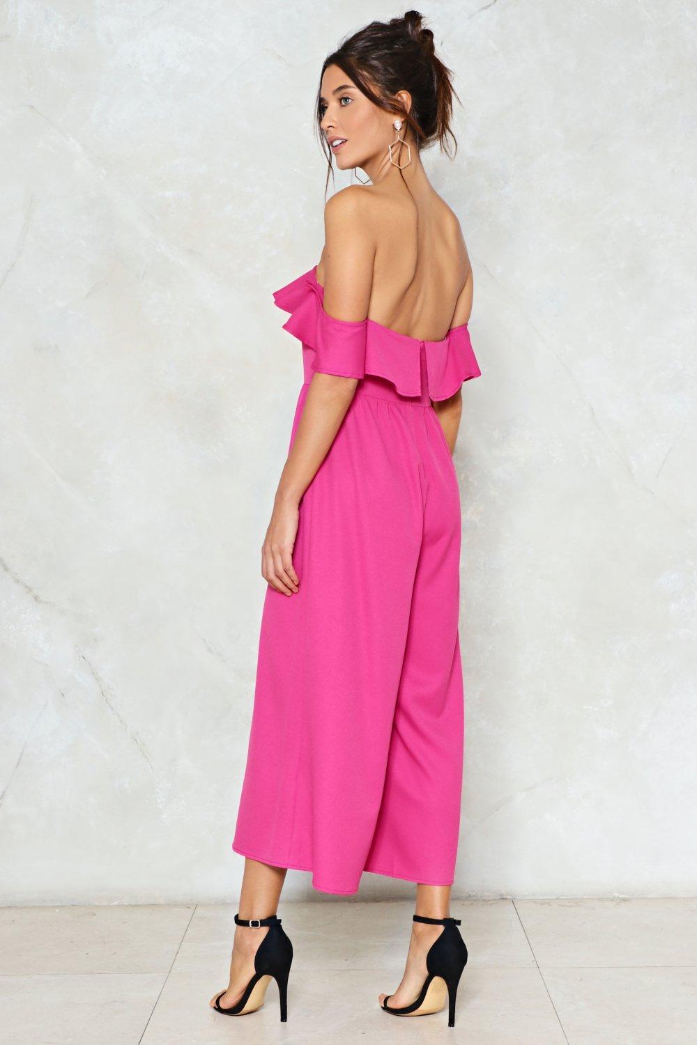 going out culotte jumpsuit