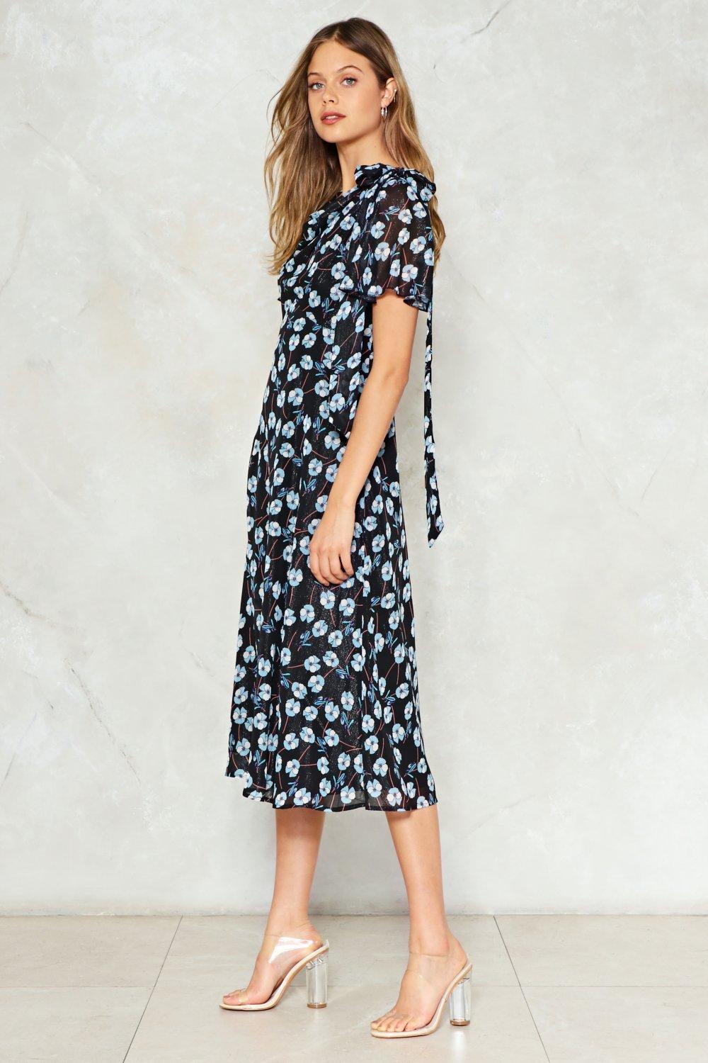 Bone Midi Dress