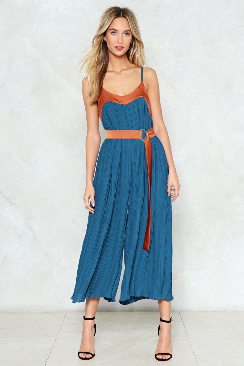 boho wide leg jumpsuit