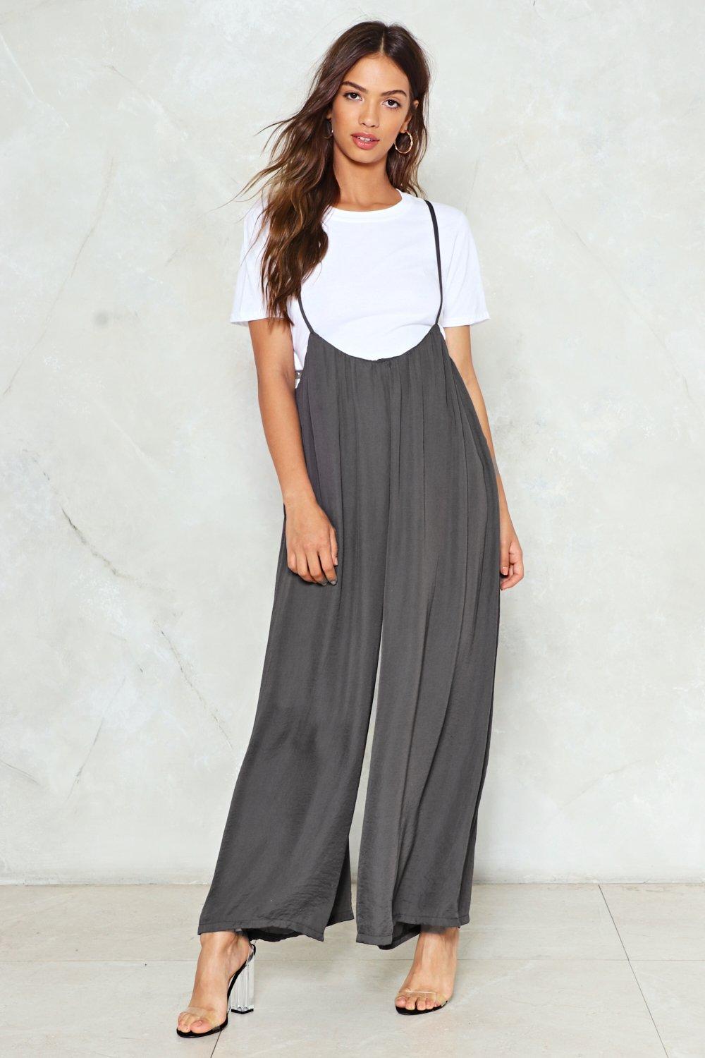 wide leg jumpsuit