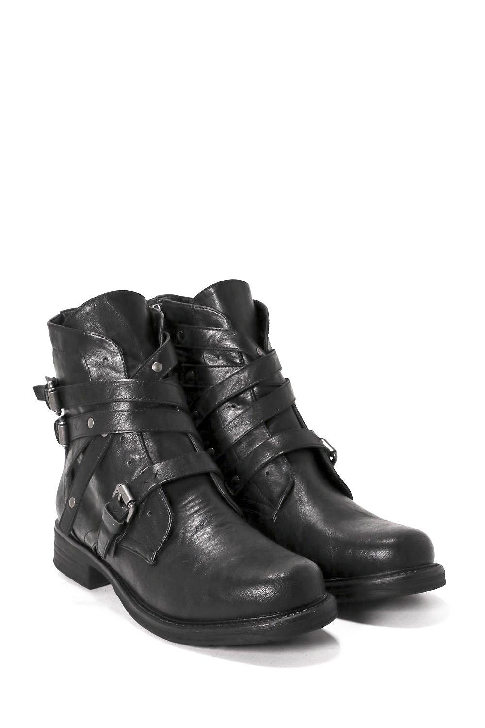 Ghost Rider Faux Leather Boot | Nasty Gal