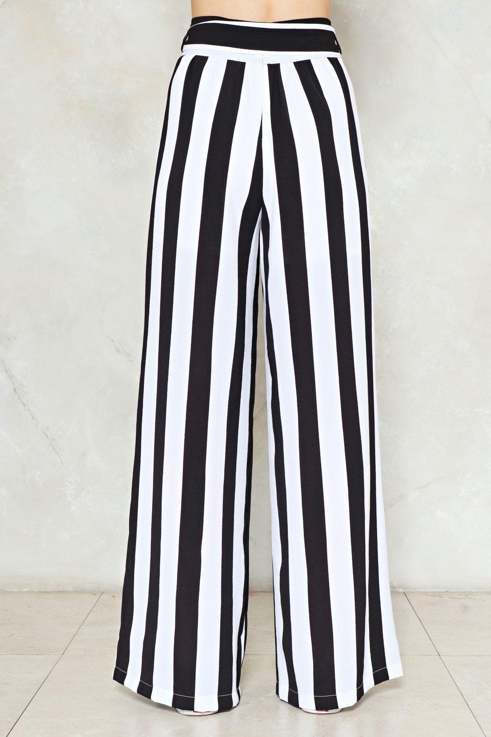 guess striped pants