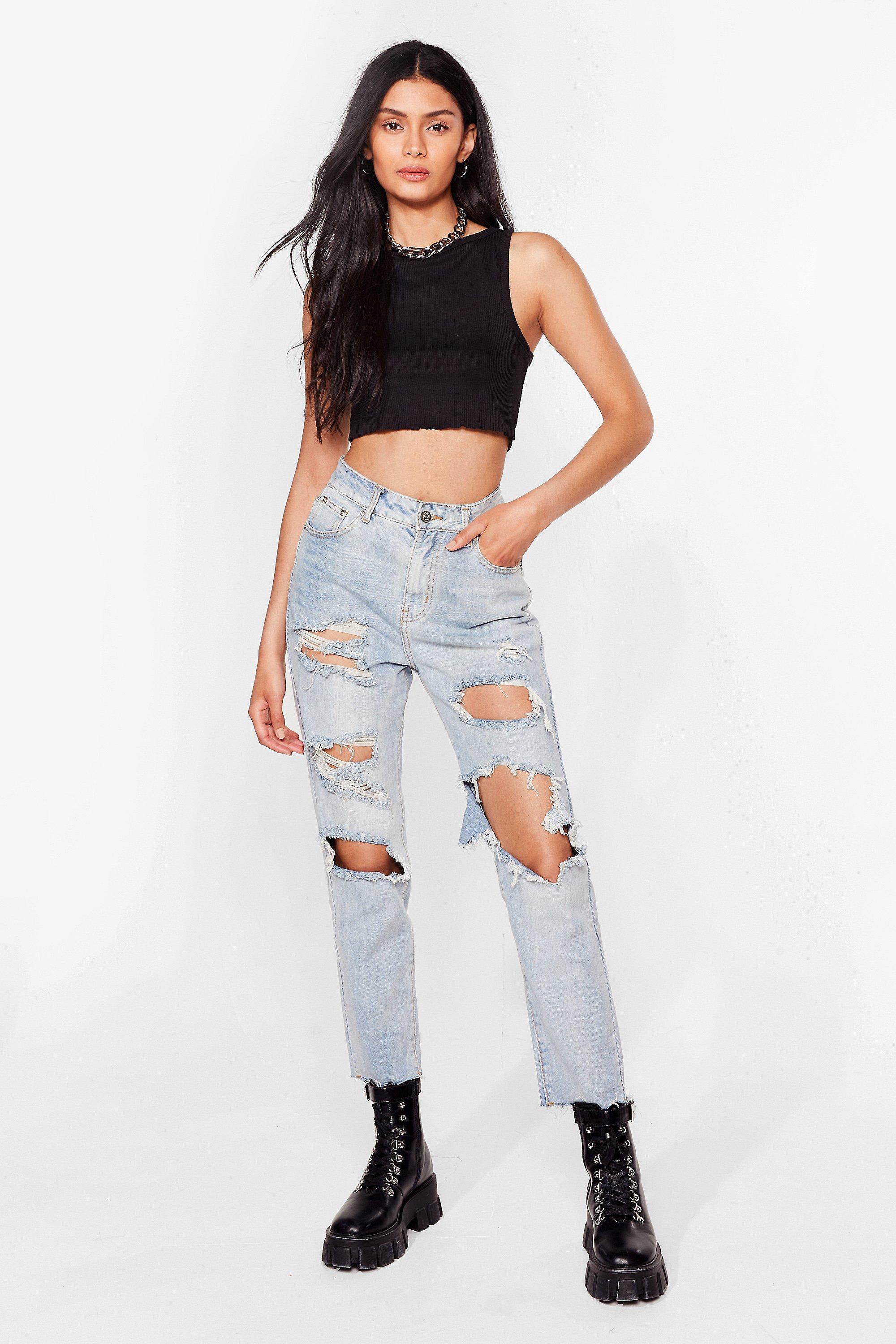 mom jeans nasty gal