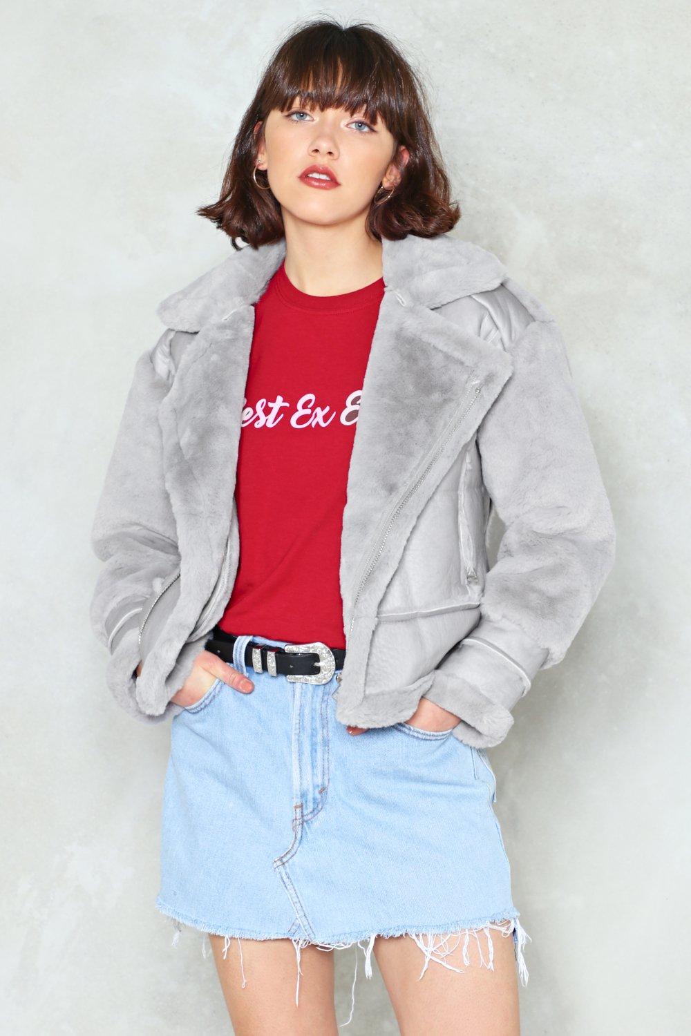 suede aviator jacket