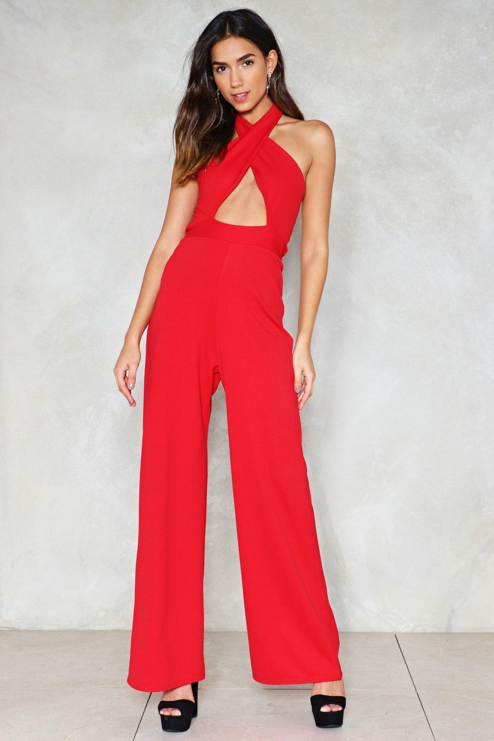 flare bell bottom jumpsuit