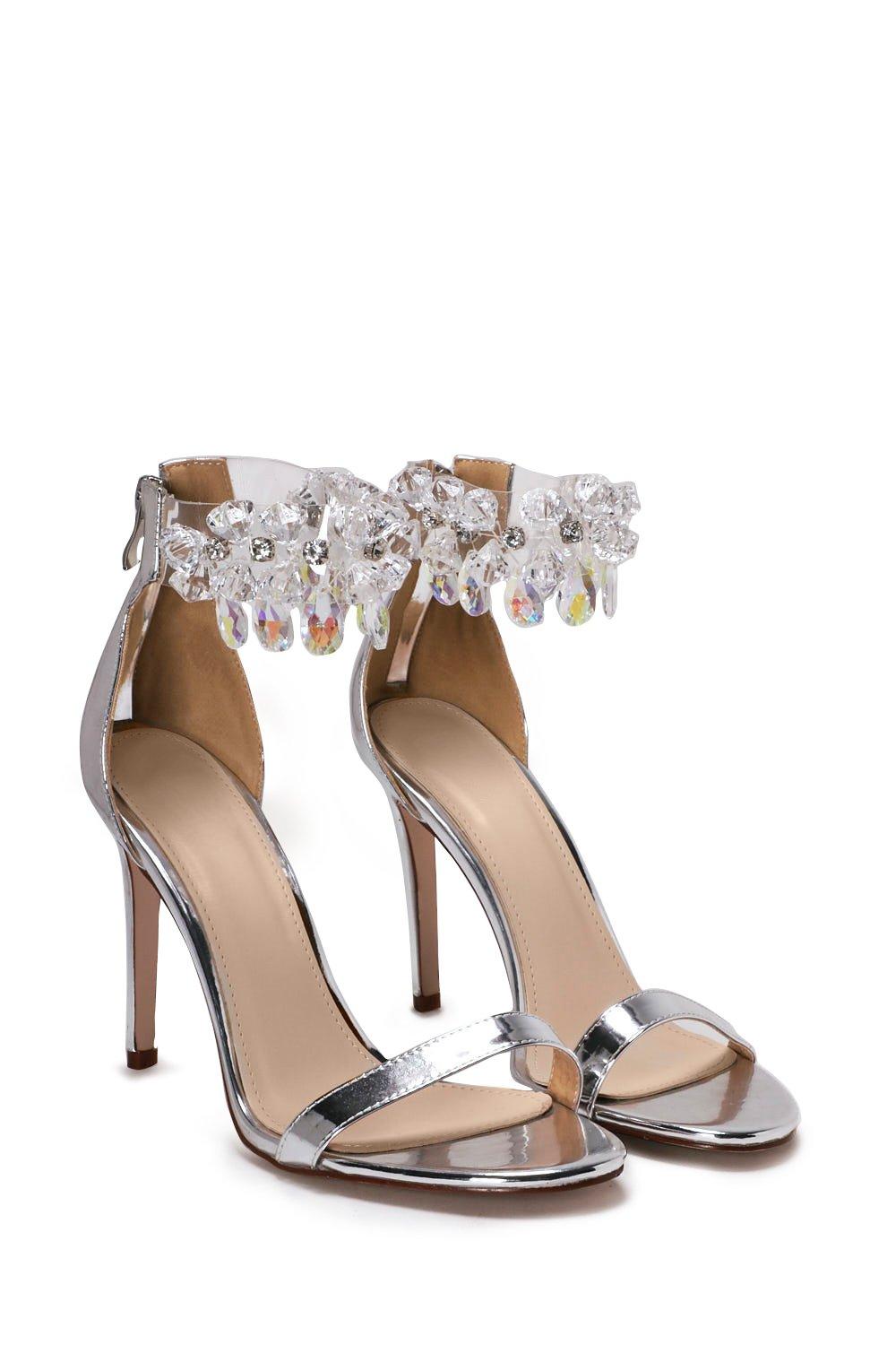 diamond embellished heels