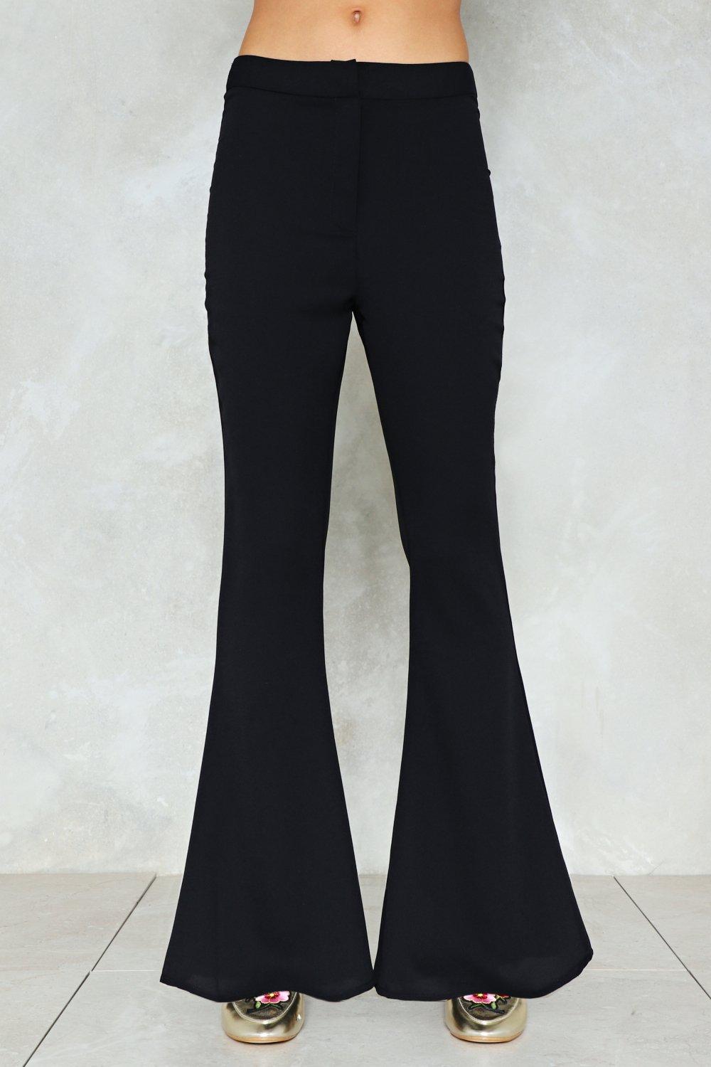wide flare pants