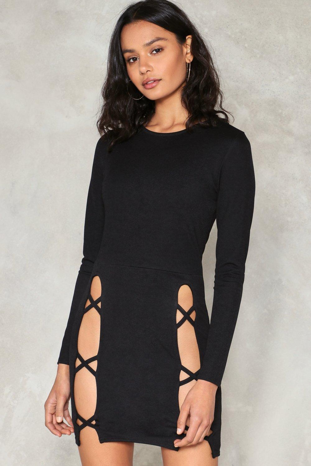 oasis stripe cami dress