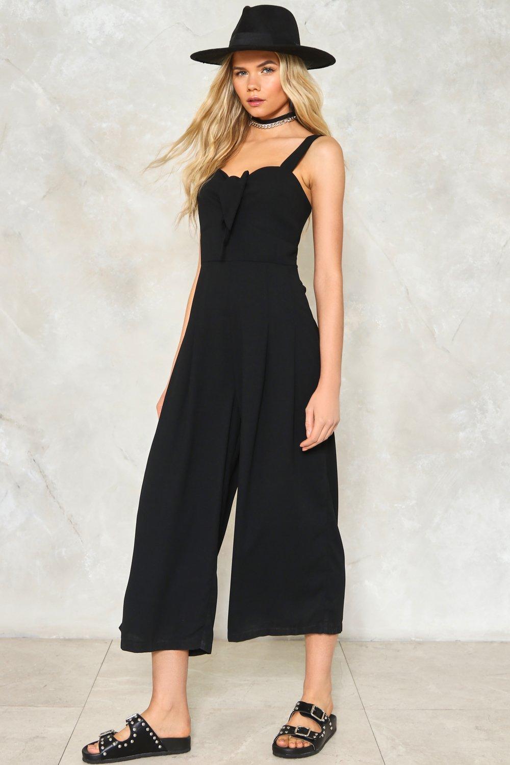 going out culotte jumpsuit