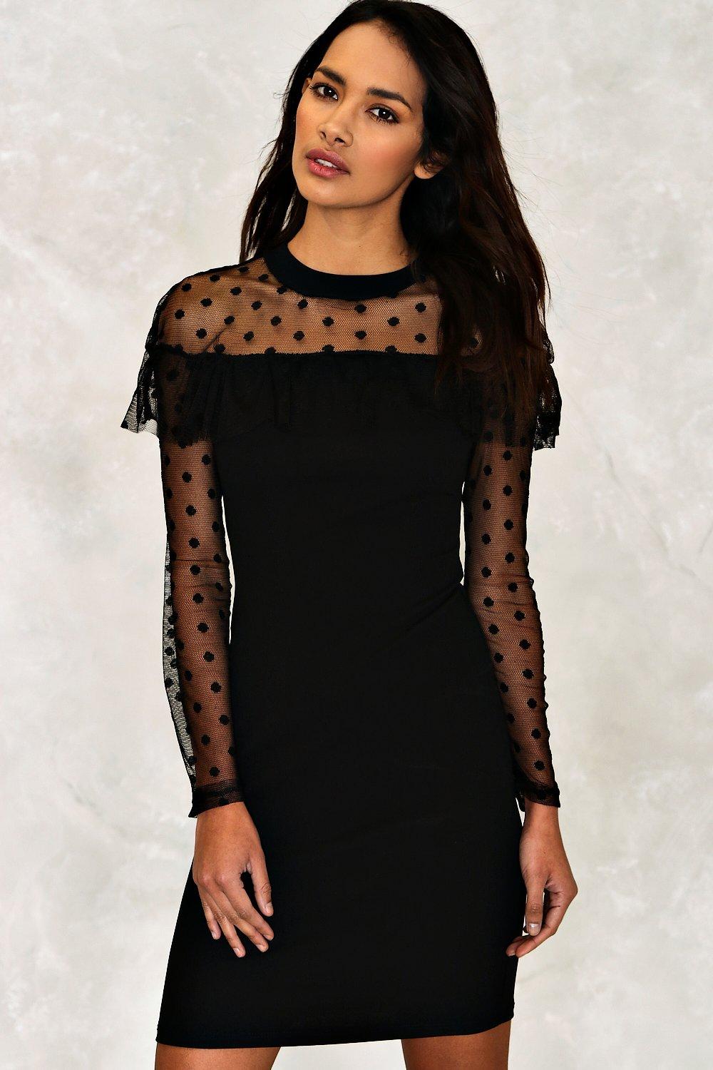 Ruffle Bodycon Dress