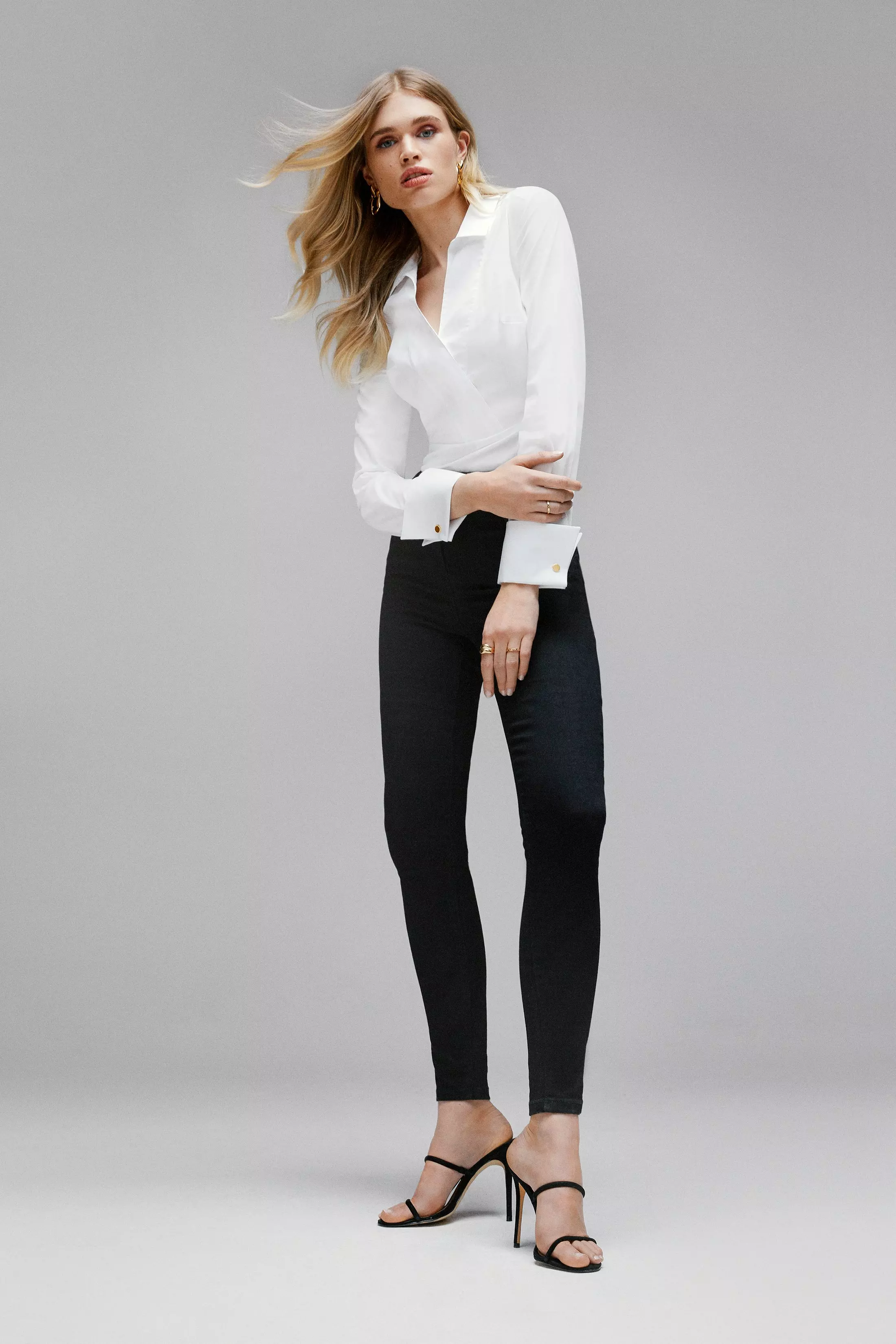 Slim skinny jeans for women, Tailored leg
