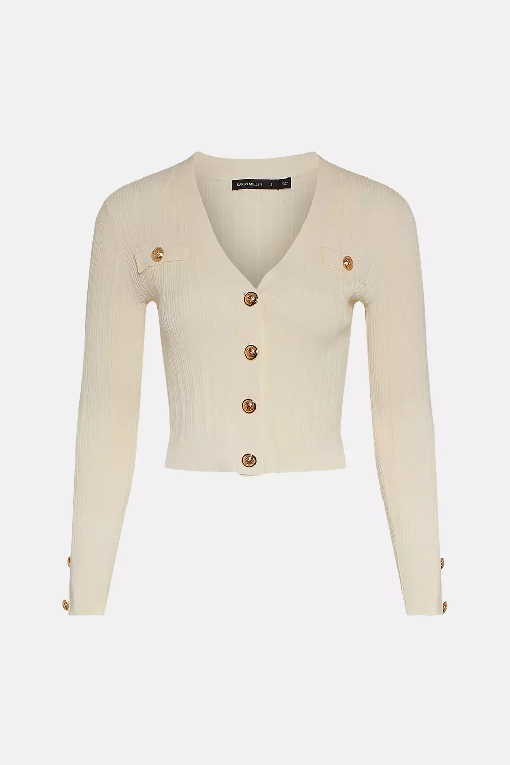 Style & Co. Petite Ribbed V-Neck Cardigan