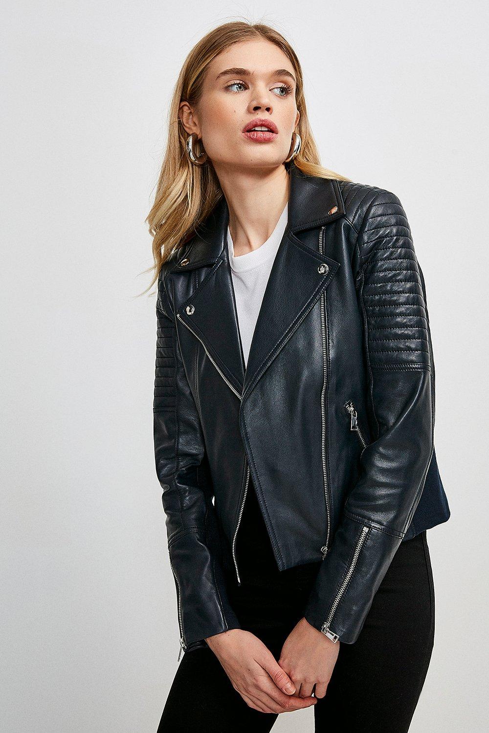 Karen Millen Leather Jacket Top Sellers, 59% OFF | www ...