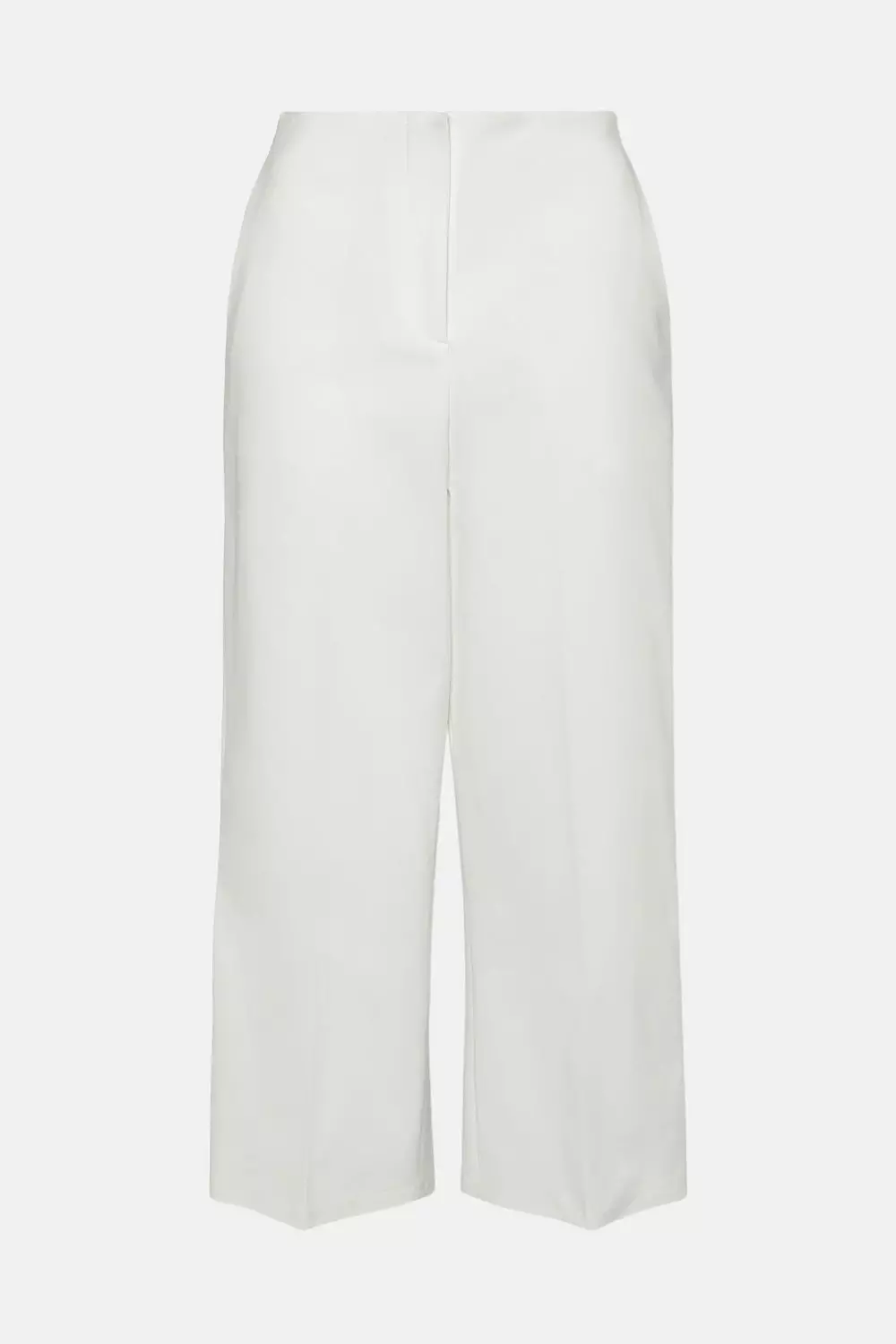 Essential Techno Woven Wide Leg Pants | Karen Millen