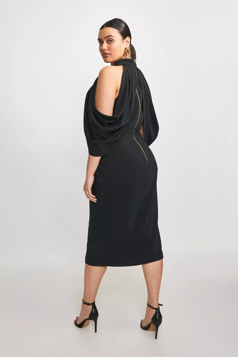 Karen millen on sale cold shoulder dress