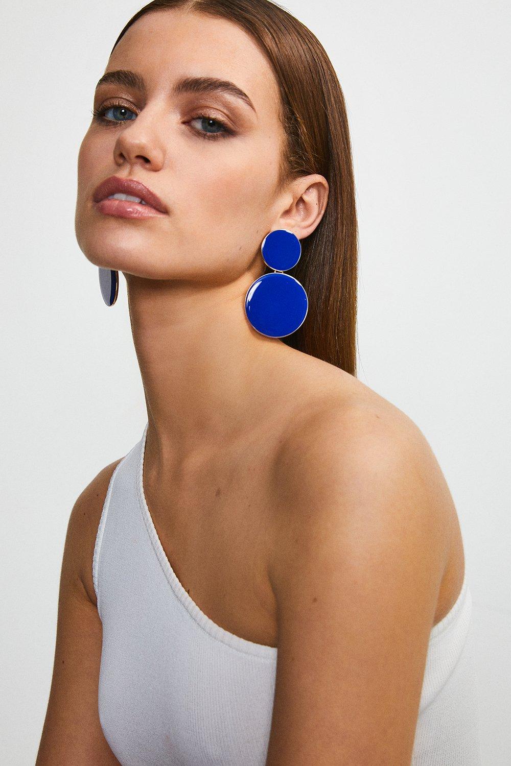 Karen millen stud on sale earrings