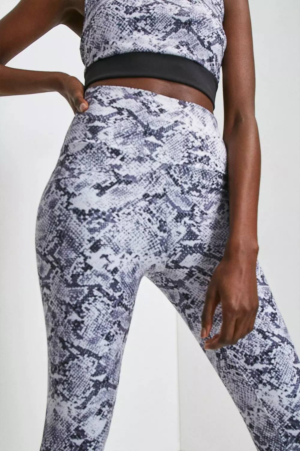 Logo Print Sports Leggings