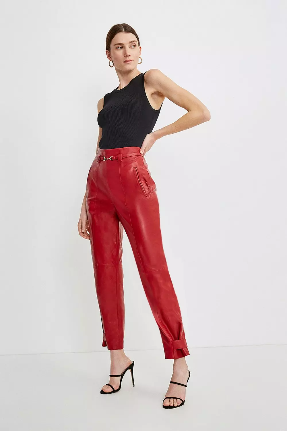 Karen millen hot sale leather pants