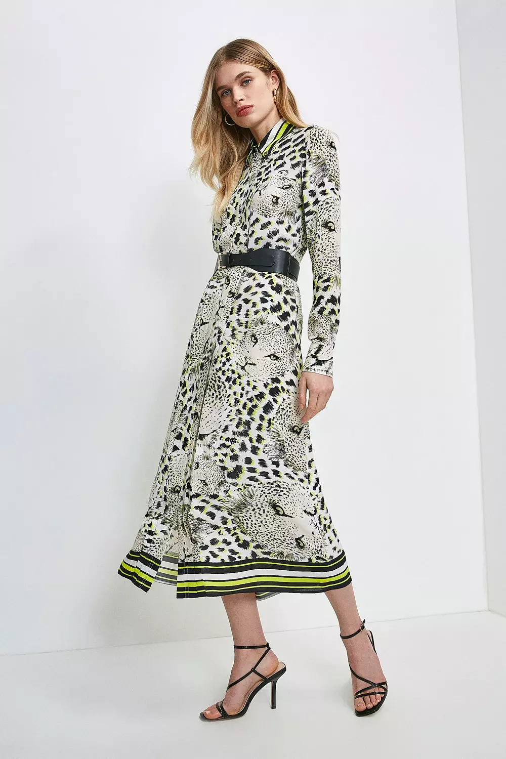 Snake print store dress karen millen