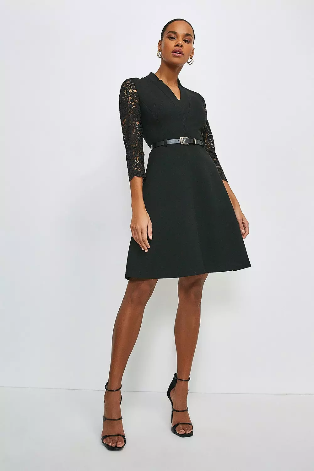 Karen millen black outlet forever dress