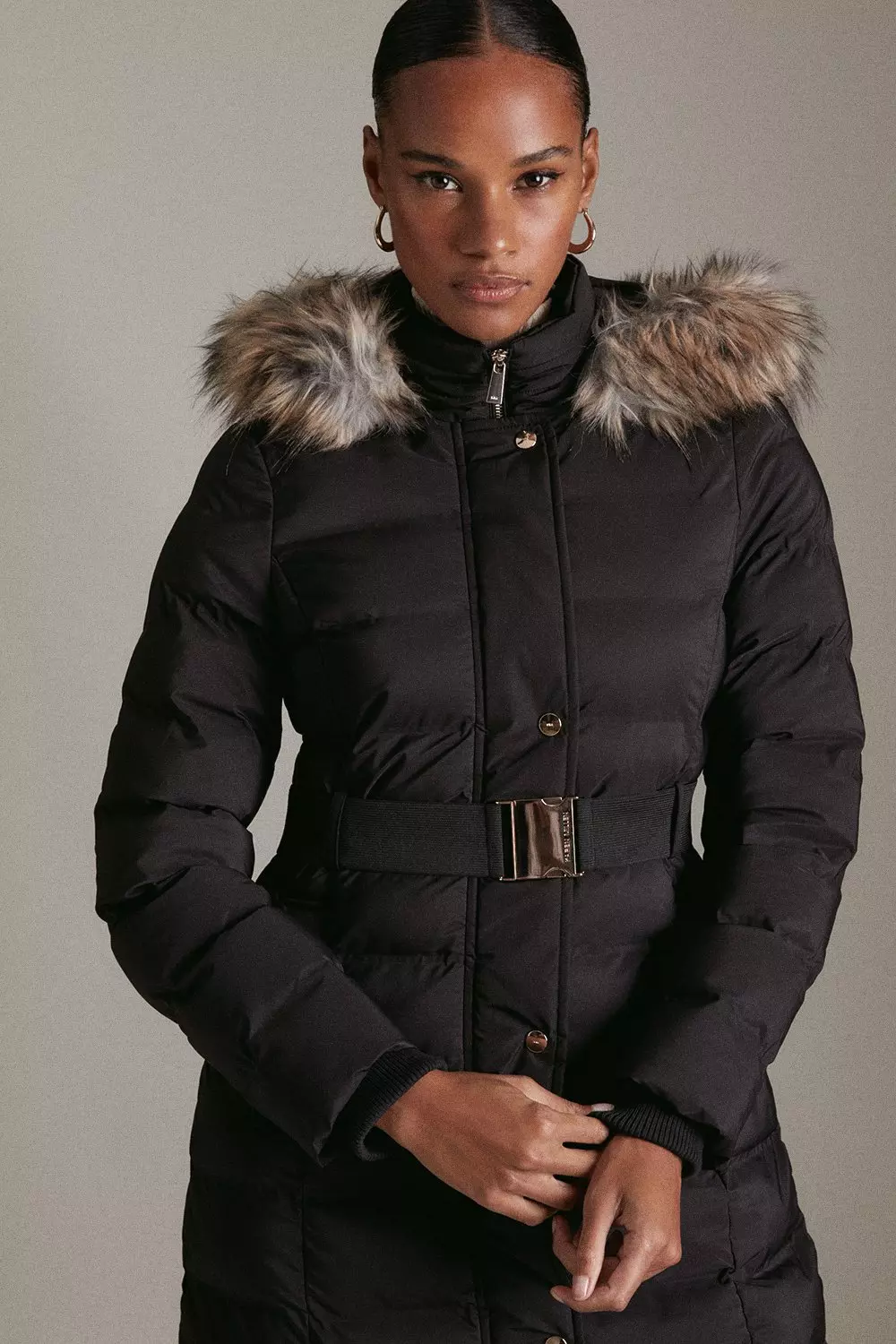 Faux Fur Jacket | Karen Millen