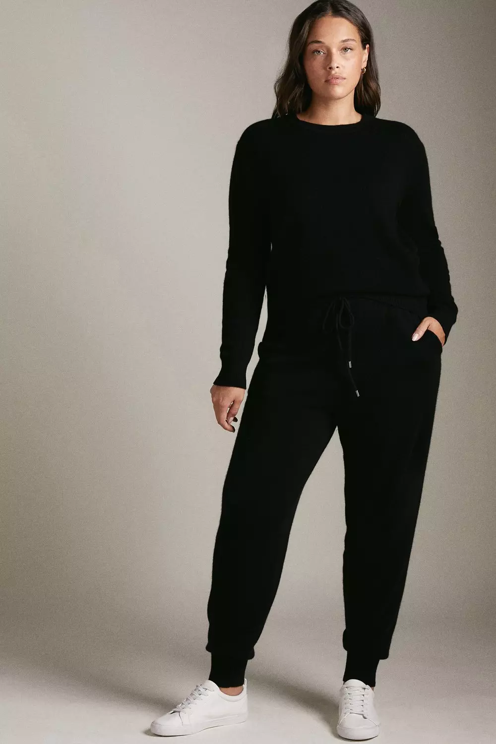 Plus size 2025 cashmere pants