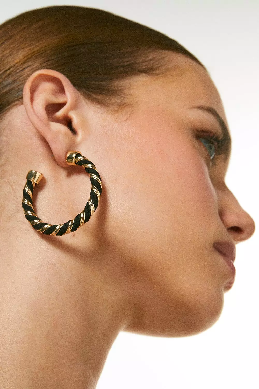 Karen millen store hoop earrings