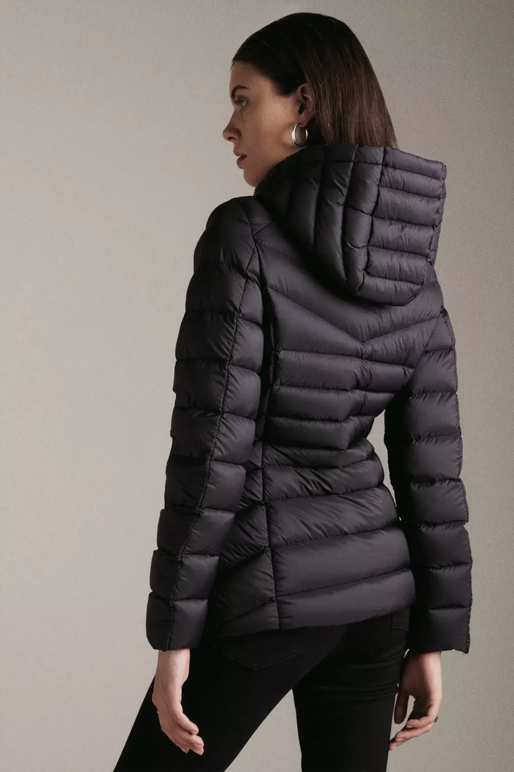 Karen millen puffer hot sale jacket