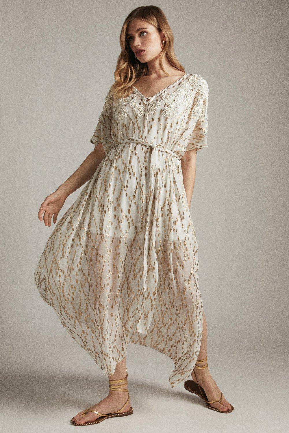 karen millen kaftan dress