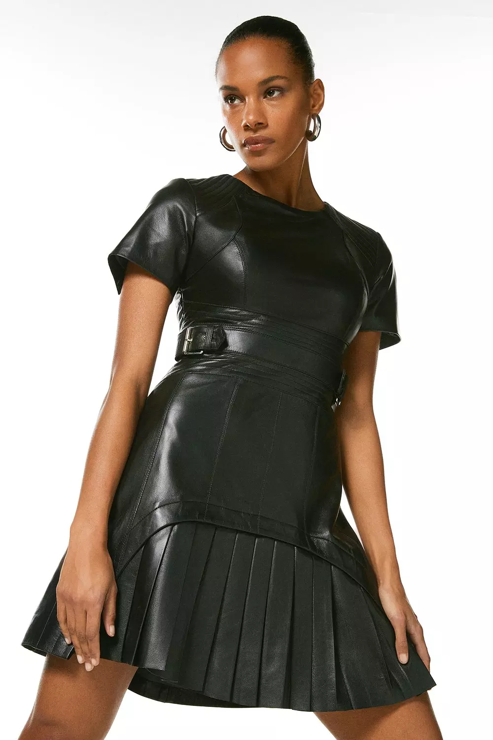 The Black Leather Dress – Malliny